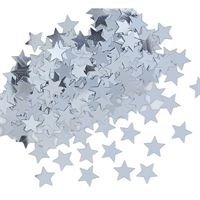 Silver Star Confetti .5oz