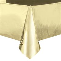 Gold Rectangular Foil Tablecover