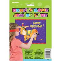 Pin the Tail on the Donkey Party Game
