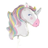 Pastel Unicorn Supershape Foil Balloon