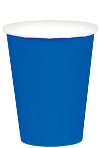 Royal Blue 9 oz. Paper Cups