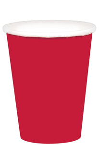 Red 9 oz. Paper Cups