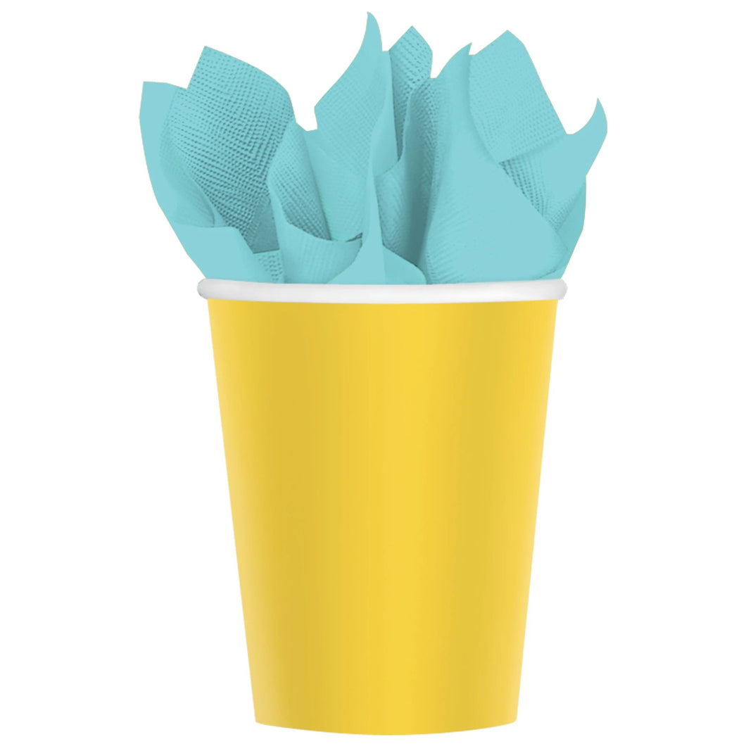 Yellow 9 oz. Paper Cups