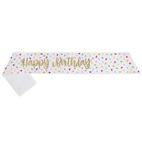Festive Birthday Sash