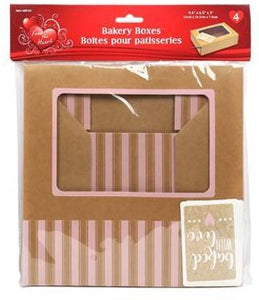 4ct Bakery Paper Boxes
