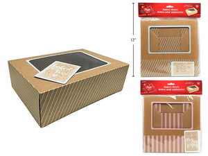 4ct Bakery Paper Boxes
