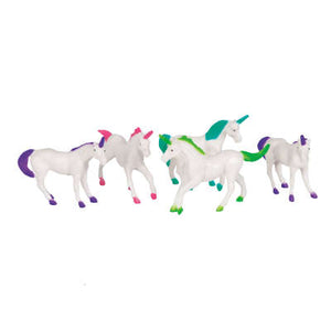 Plastic Unicorn Figurine Favors 8ct
