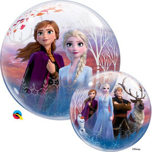 Disney Frozen 2 Bubble Balloon Packaged