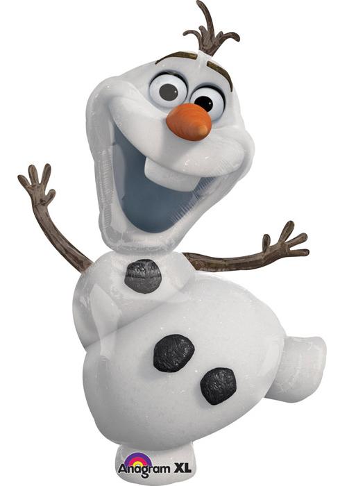 Disney Frozen Olaf Supershape Foil Balloon Packaged