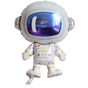 Space Birthday Party Supershape Foil Balloon - Astronaut