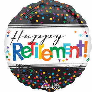 Happy Retirement Foil Balloon