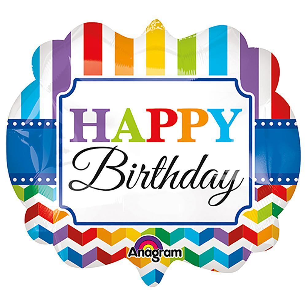 Birthday Party Supershape Foil Balloon