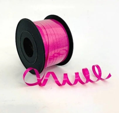 Bright Pink Curl Ribbon - 5mm x 200yd