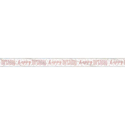Rose Gold Foil Banner 