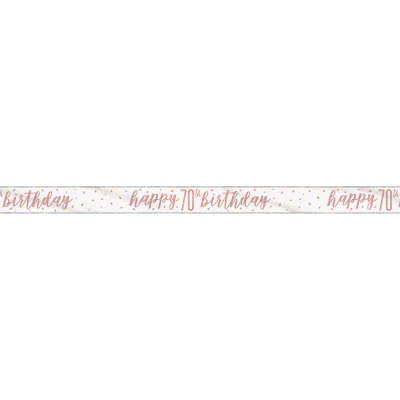 Rose Gold Foil Banner 
