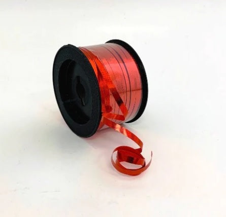 Metallic Red Curl Ribbon - 5mm x 200yd