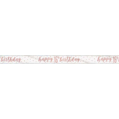 Rose Gold Foil Banner 