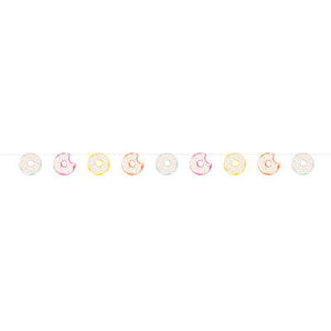 Donut Birthday Party Cutout Banner 7 ft