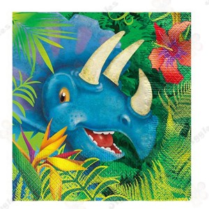 Dinosaur Party Luncheon Napkins 16ct