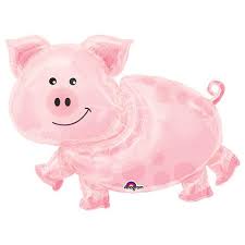 Pig Supershape Foil Balloon