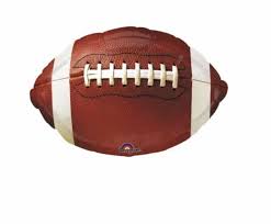 Football 17" Foil Balloon