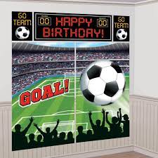 Soccer Party Wall Decorating Kit