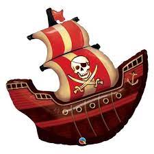 Pirate Birthday Party Supershape Foil Balloon