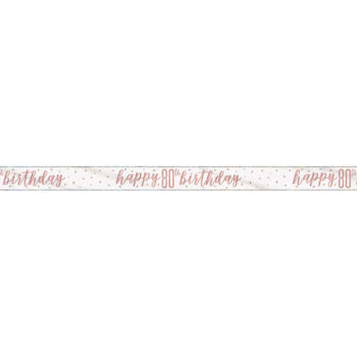 Rose Gold Foil Banner 