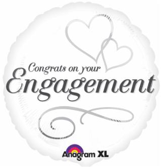 Engagement Foil Balloon