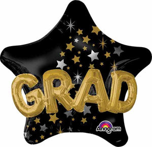 Congrats Graduation Star Foil Balloon