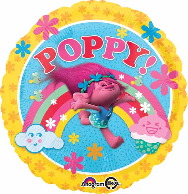 Trolls Party Standard Foil Balloon