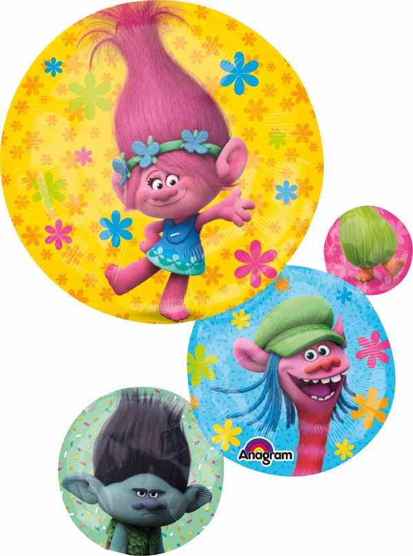 Trolls Party Supershape Foil Balloon