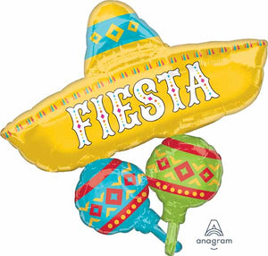 Fiesta Supershape Foil Balloon