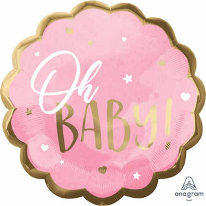 "Oh BABY!" Supershape Foil Balloon
