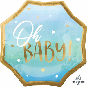 "Oh BABY!" Supershape Foil Balloon
