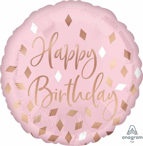 Rose Gold Blush Birthday 18