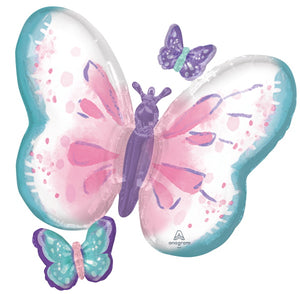 Butterfly Supershape Foil Balloon