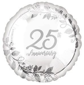 25th Anniversary Foil Balloon