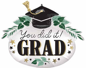 You Did It! Graduation Foil Balloon
