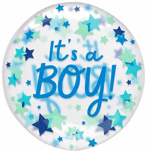 "It's a Boy!" Deco Balloon