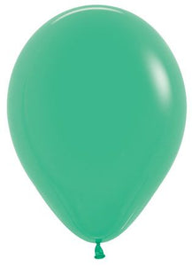 11" Festive Green Latex Balloon - 5ct