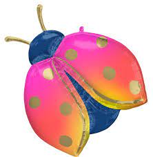 Ladybug Supershape Foil Balloon