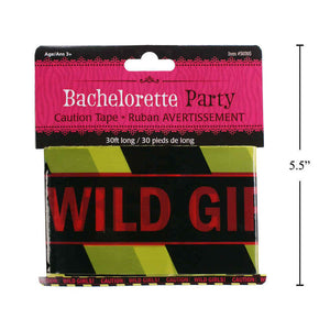 Bachelorette Party Caution Banner