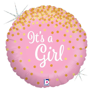 "It's a girl" Foil Balloon