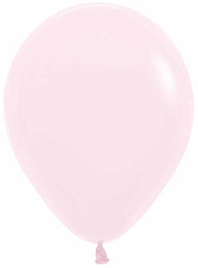 11" Pastel Matte Pink Latex Balloon - 5ct