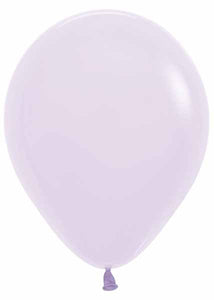 11" Pastel Matte Lilac Latex Balloon - 5ct