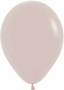 11" White Sand Latex Balloon - 5ct