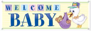 Welcome Baby Banner