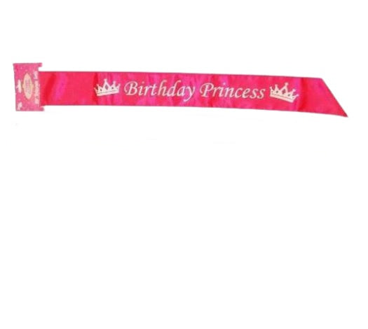 Birthday Princess Sash