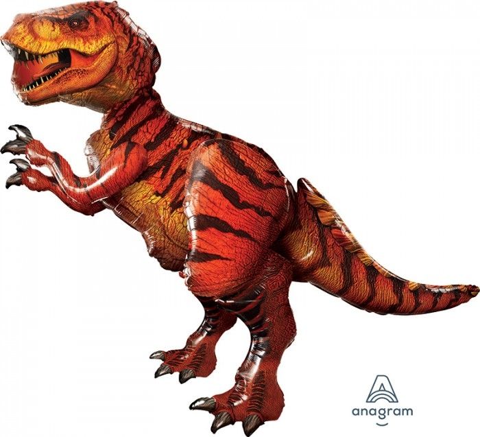 T-Rex Dinosaur Birthday Party Airwalker Foil Balloon